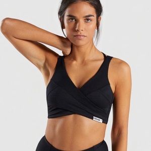Gymshark True Texture Strappy Tie Bralette